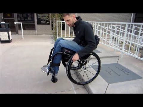 Handling Curbs in a Wheelchair