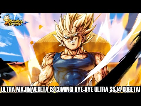 ULTRA MAJIN VEGETA IS COMING!!! BYE BYE ULTRA SSJ4 GOGETA! Dragon Ball Legends Info!