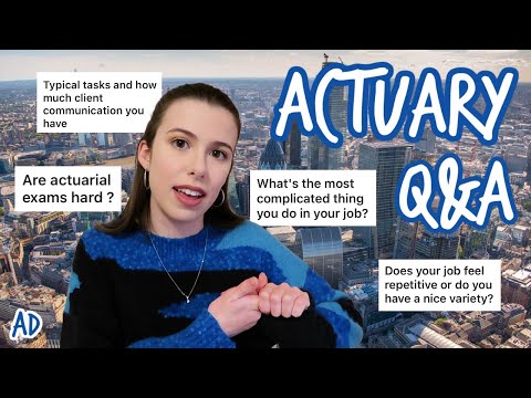 What is an actuary? My insurance consulting city job explained | Q&A