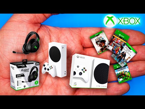 Mini Xbox Series S DIY REALISTIC MINIATURE HACKS AND CRAFTS