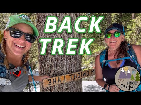 Back Trek | Looking Back At March's Hikes | Snowshoeing On The PCT and Beautiful Creeks!