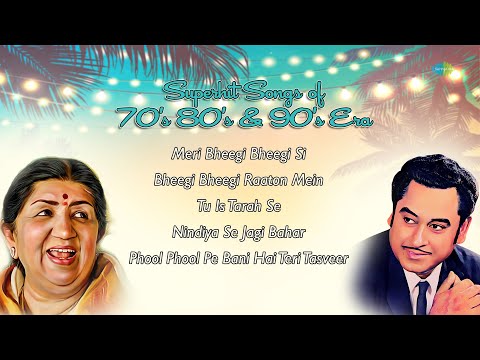 Superhit Songs Of 70s 80s & 90s | Meri Bheegi Bheegi Si | Bheegi Bheegi Raaton Mein | Nindia Se Jagi