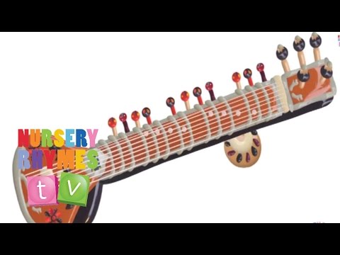 *SITAR* | Musical Instruments | Nursery Rhymes TV | Music For Kids