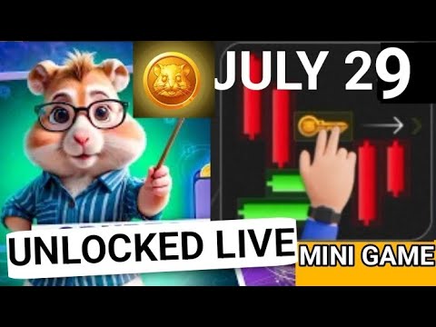 hamster Kombat mini game July 29 Just released