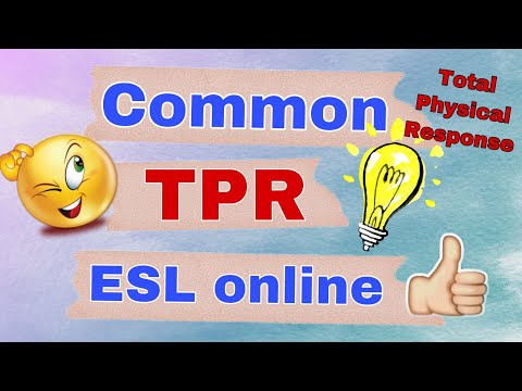 ESL ONLINE TPR | COMMON TPR   #ESLonline #eslphilippines #eslph #teachonline #TPR #tpronline