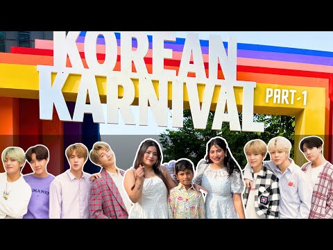 1st Korean 🇰🇷 Carnival of Delhi 🎪| Korean Carnival 2024 | Anishka Khantwaal |