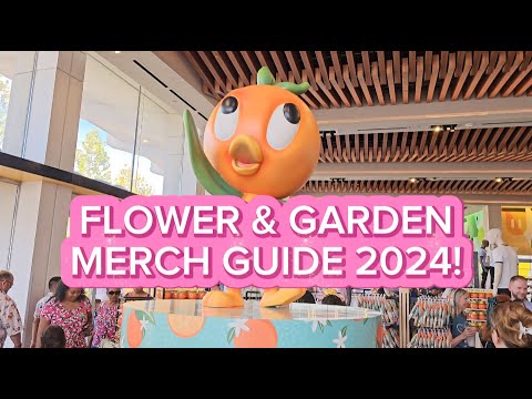 Walt Disney World EPCOT International Flower And Garden Festival Day 1 Merch Guide With Prices 2024!