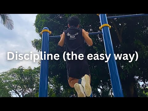 Become more disciplined in literally 5 minutes.