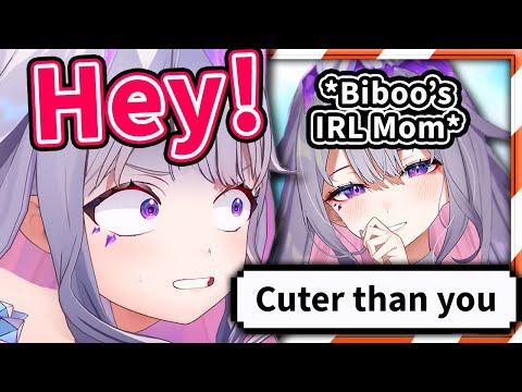 Chat got Too Obsess with Biboo's Mom After Hearing Her IRL Voice 【Koseki Bijou / HololiveEN】