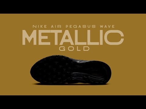 METALLIC GOLD 2025 Nike Pegasus Wave DETAILED LOOK + PRICE