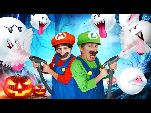 Mario Party Halloween Minigames In Real Life