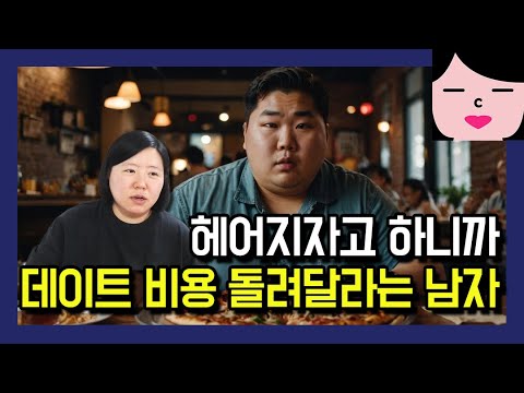 레전드 반반충 찌질남의 등장! 헤어진 남친한테서 데이트 비용 물어내라고 연락 왔어요.