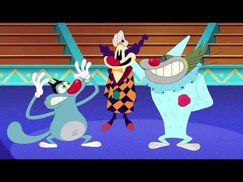 Oggy and the Cockroaches - Showtime! (S06E77) BEST CARTOON COLLECTION | New Episodes in HD