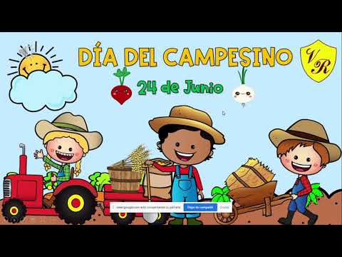 CELEBRANDO EL DÍA DEL CAMPESINO.