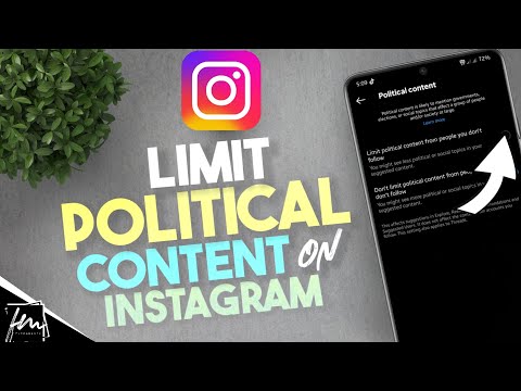 How to limit political content you see on Instagram