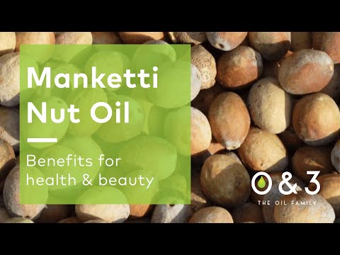 Manketti (Mongongo) Nut Oil - benefits for skin, hair and personal care formulations