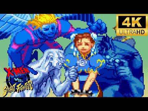 【XVS】X-MEN VS. STREET FIGHTER　春麗エンディング　4K/60fps