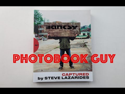 BANKSY Captured Volume 1 STEVE LAZARIDES Numbered photo book Graffiti