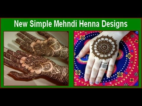 New Simple Mehndi Henna Designs for Hands