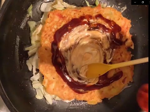 食品ロス削減レシピのご紹介(お好み焼き)(動画作成：辻󠄀製菓専門学校）