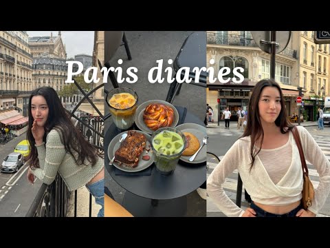 paris vlog | cafe hopping, hidden gems, what I eat, meeting friends 🦢🥐