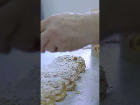 Dessert Around the World - Finishing touch on the Mille Feuille