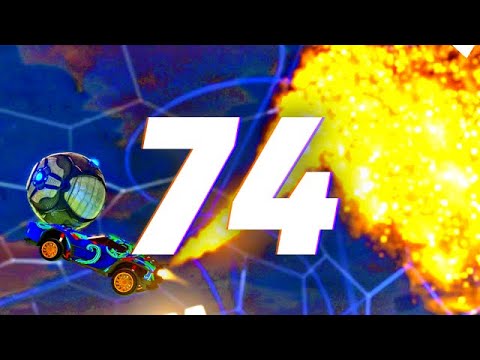 ROCKET LEAGUE INSANITY 74 ! (BEST GOALS, FREESTYLES, MOST SATISFYING MOMENTS)