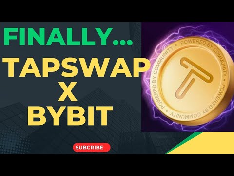 TAPSWAP LISTING DATE//HOW TO JOIN TAPSWAP & BYBIT GIVEAWAY.... UPGRADE TOWN FASTER. @IkabaMichael