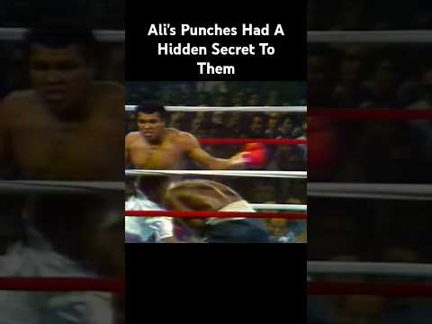 Ali's "Karate" Hooks Explained #muhammadali #boxingbreakdown