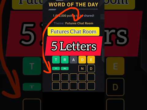 Binance 5 letters Words of the day Futures Chat Room|5 letters Words Answer Futures Chat Room Theme