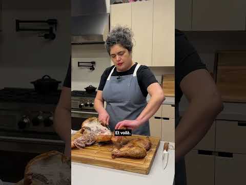 How to Carve A Turkey With A Chef's Knife