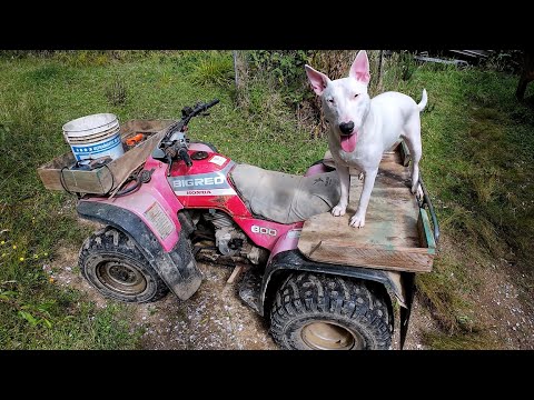 Fixing a rusted ATV gear lever and test riding on the beach