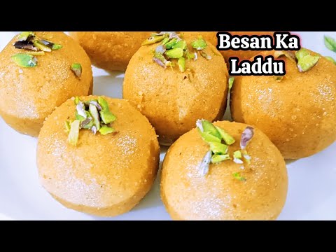 Besan Ka Laddu | परफेक्ट दानेदार बेसन के लड्डू बनाने का तरीका। Besan Ka Ladoo Recipe GC Kitchen |