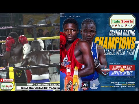 Kimuli Henry Vs Japyem James UBF Champions League Week7 #boxing #boxingmatch #boxingnews