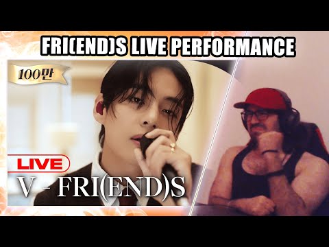 'FRI(END)S' [LIVE] 라이브로 듣는 뷔의 감미로운 고백, 'FRI(END)S' by W Korea | Shiki Reaction