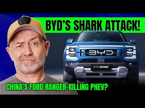 BYD Shark: Oz-first PHEV dual-cab ute. (Potential Ranger killer?) | Auto Expert John Cadogan