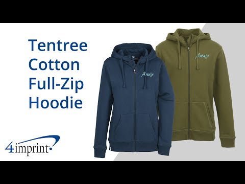 Tentree Cotton Full Zip Hoodie by 4imprint