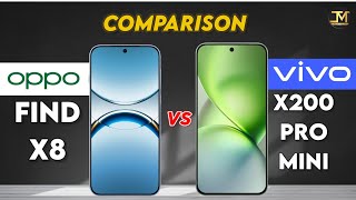 Oppo Find x8 vs Vivo x200 Pro mini : Which Phone is Best ❓🤔