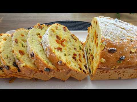 Simple Fruit Cake Recipe 🎄Fruits Do Not Sink - Easy Christmas Baking