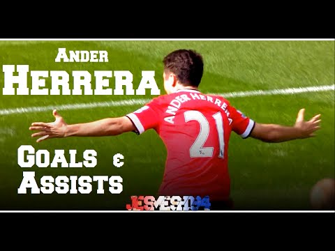 Ander Herrera All Goals and Assists 14/15 Part 1 (HD)