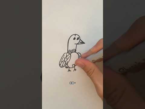 How to Draw a Hawk 🦅