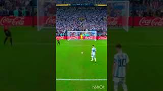 How to Take a Penalty Like Messi 🇦🇷🐐#shorts #football #messi #worldcup