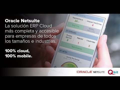 Oracle #NetSuite | El ERP Cloud Más Completo y Accesible