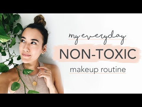 My Everyday Non-Toxic Makeup Routine | OM & THE CITY