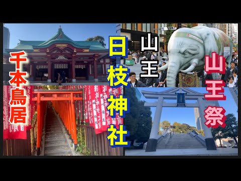 【山王日枝神社】参拝ポイントや見所をご紹介します。今年開催された、山王祭•千本鳥居•神猿(まさる)•末社など。