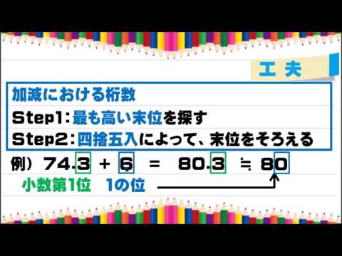 【3分】  加減における桁数とは？  【物理】