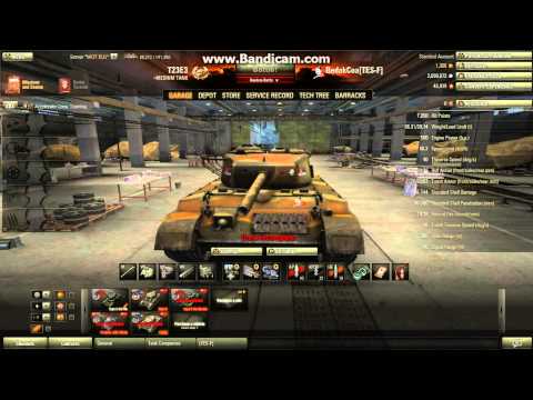 World Of Tanks - T23E3 Garage Review