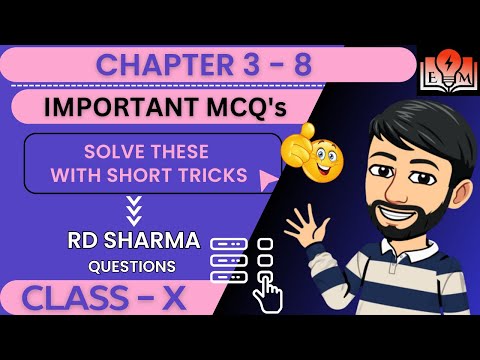 Important MCQ Class 10 | Important Questions of Maths