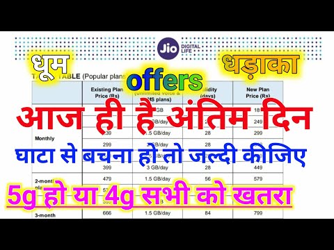 Last Jio Recharge, New Jio Recharge, Jio 5g Recharge, jio New Recharge, Jio best Recharge #jio #2024