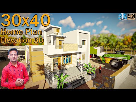 🏡 village house design india | 30x40 Home Design | Single Floor |#ShivajiHomeDesign